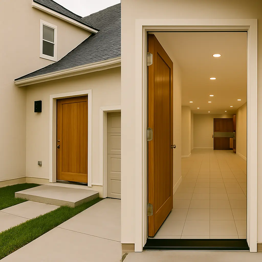 imagen de arquitectura de interior y exterior