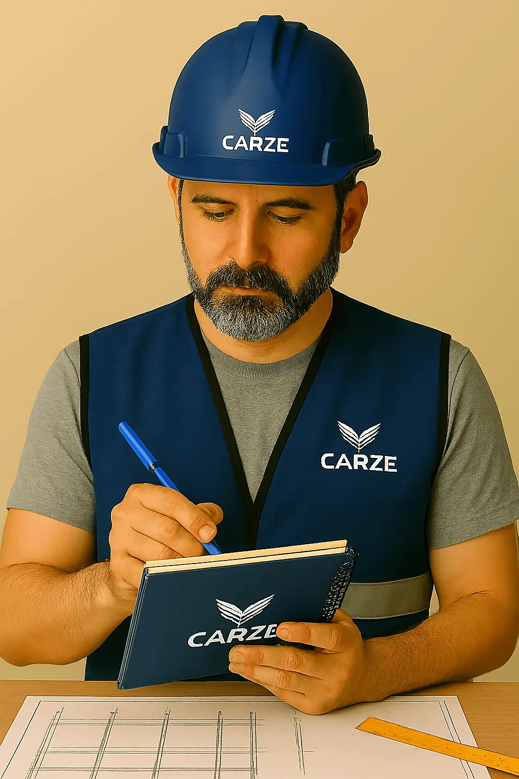 Persona en trabajo de construcción